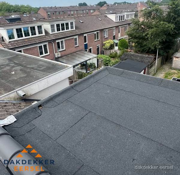 Dakinspectie plat dak aanbouw in Eersel